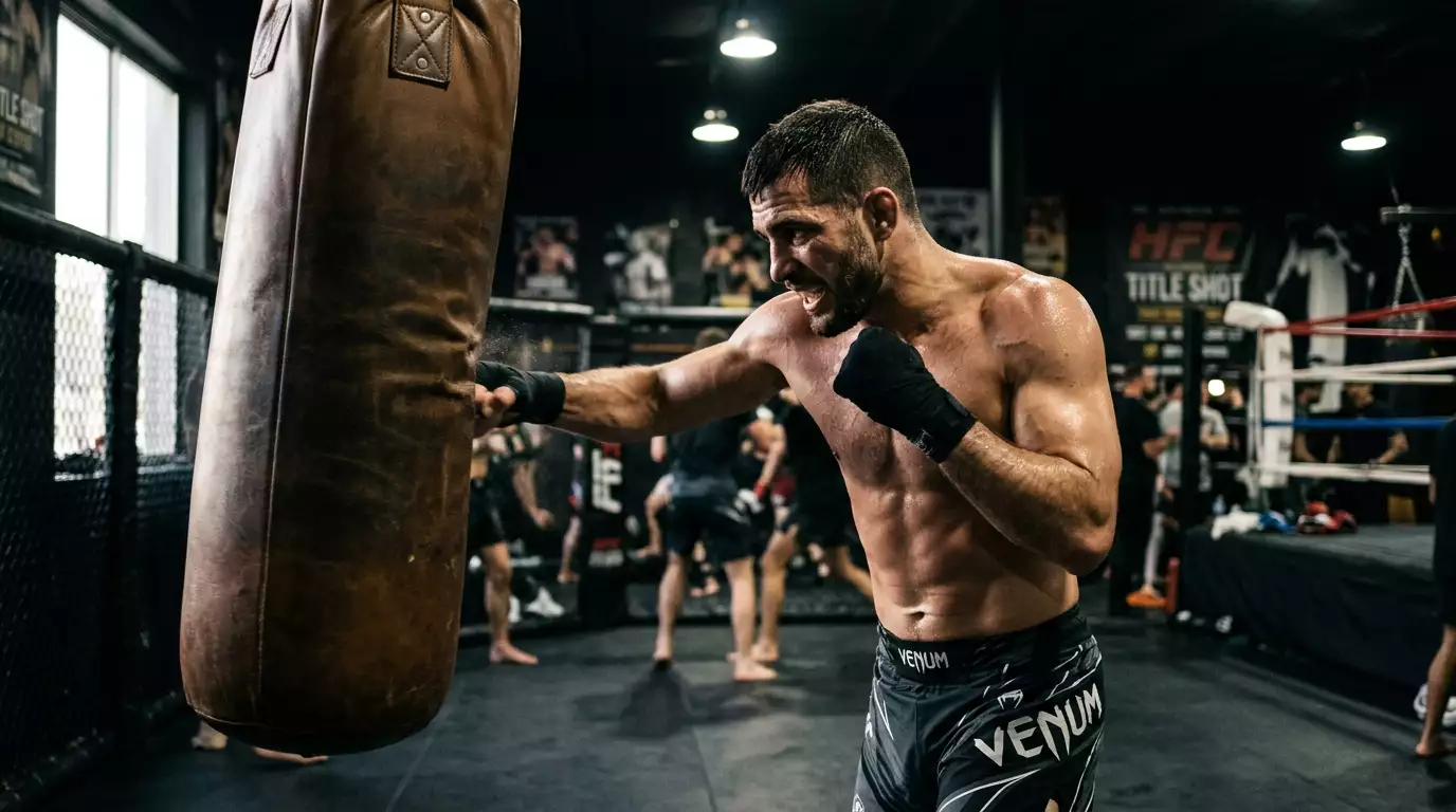 Sfidante UFC quotato per il titolo mesi prima del combattimento