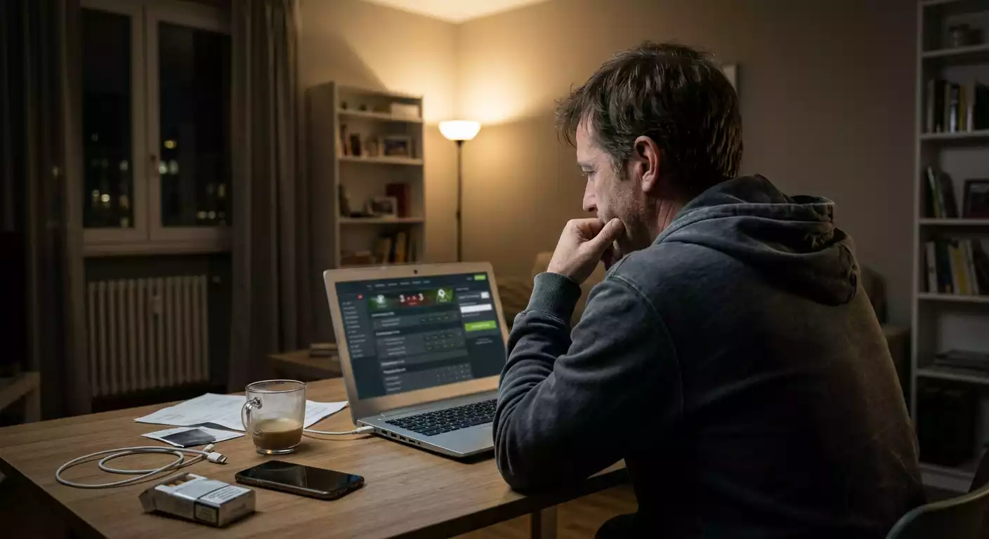 Scommettitore davanti a un sito non AAMS privo di concessione e di tutele in Italia